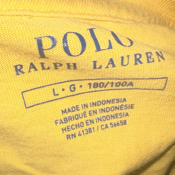 Men’s polo Ralph lauren shirt size L - Picture 3 of 3